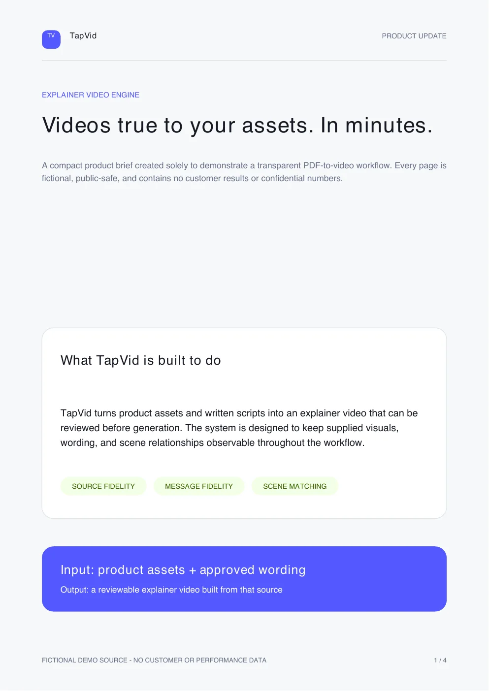 The first page of the PDF used for this TapVid video